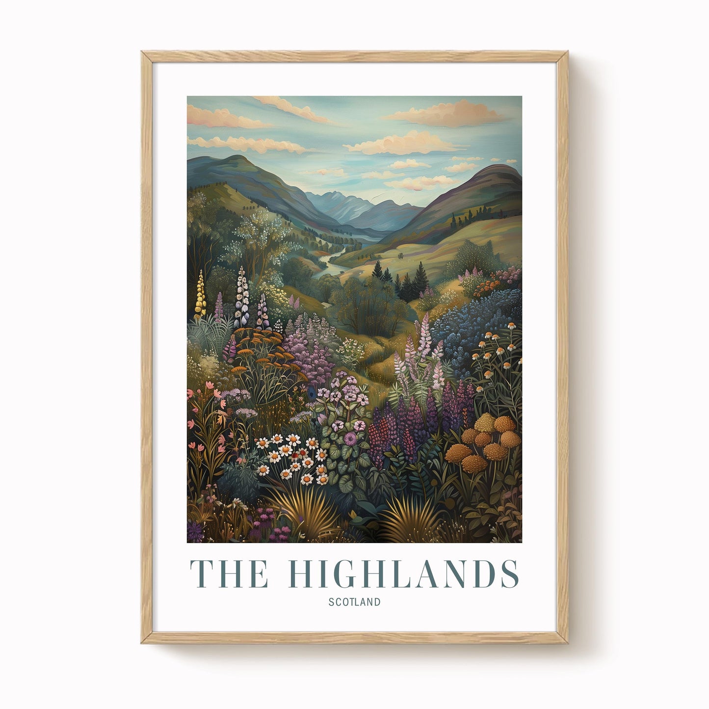 Scottish Highlands Art Print