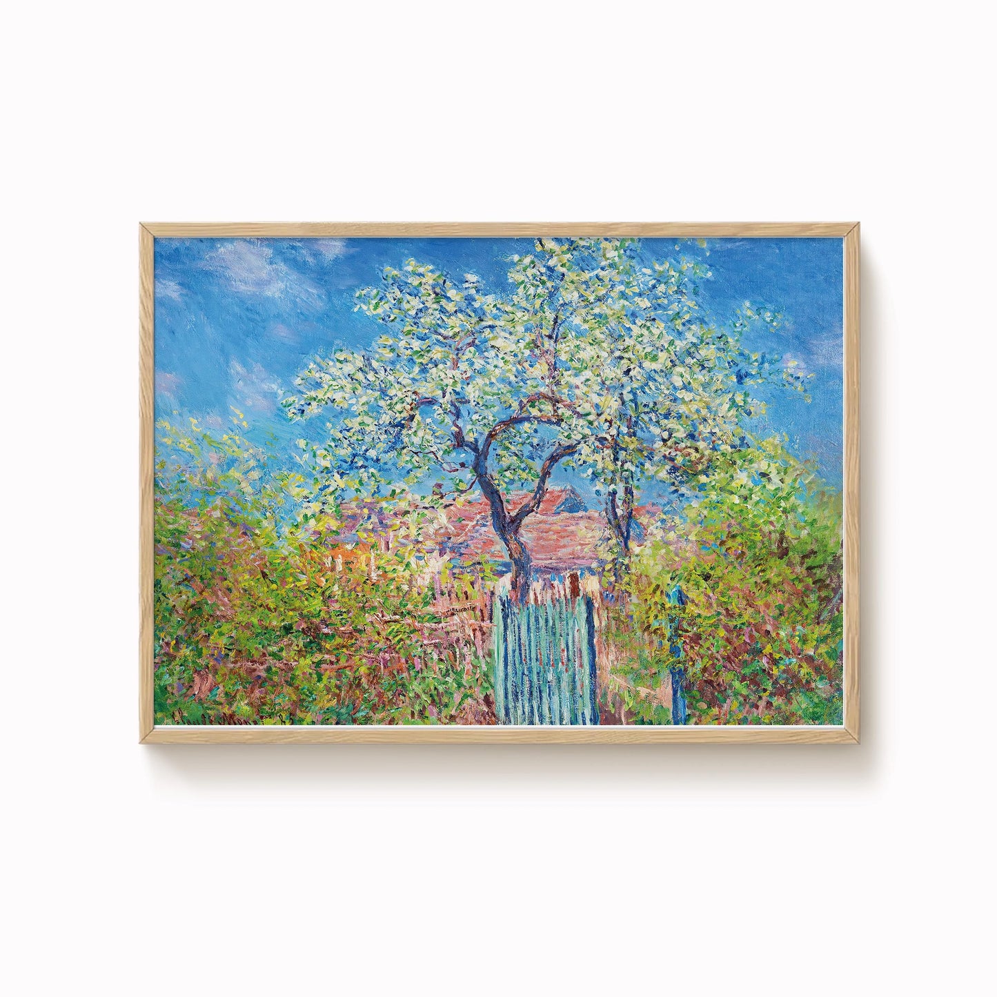 Monet - Poirier en Fleurs Print