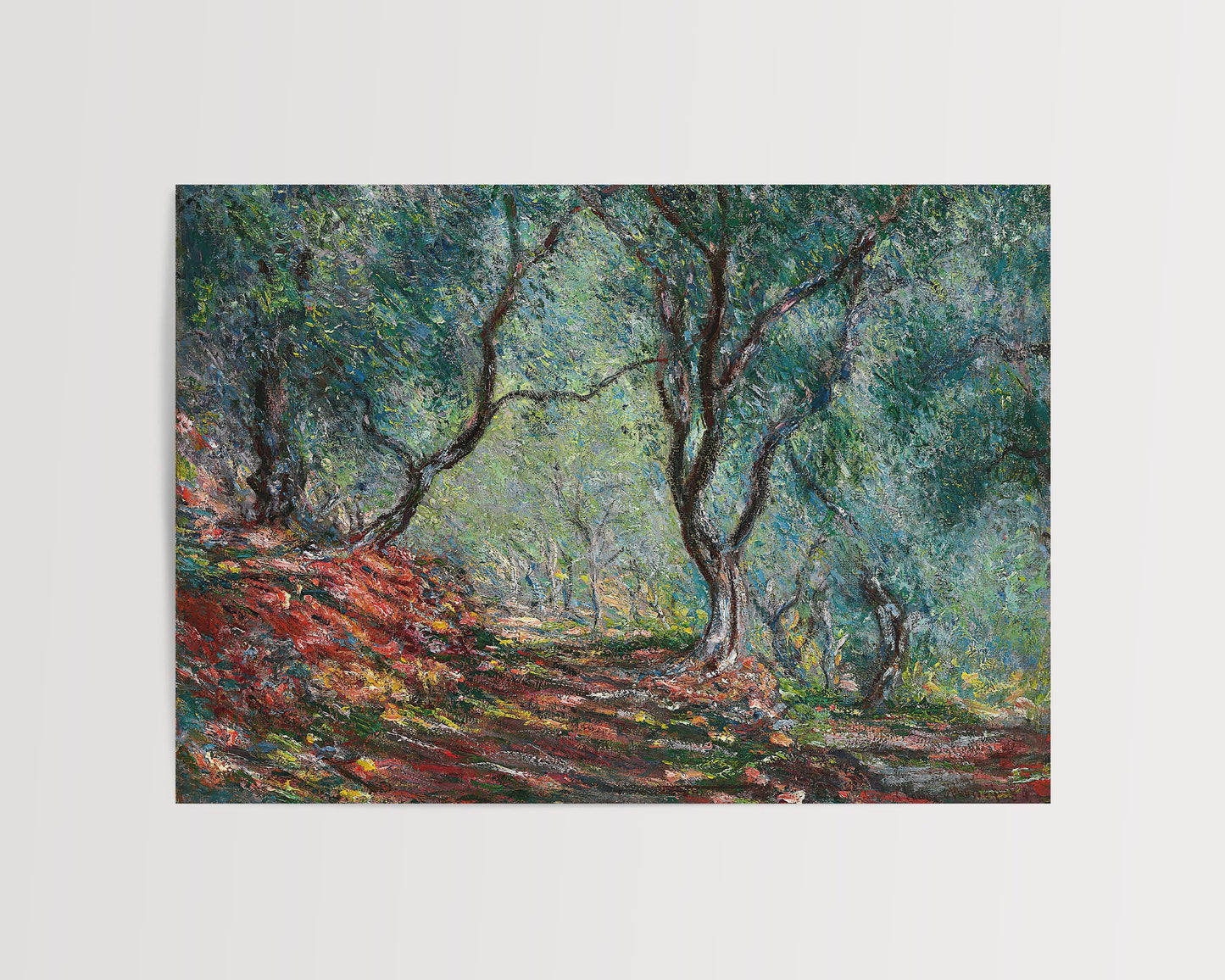 Monet - Olive Trees Print