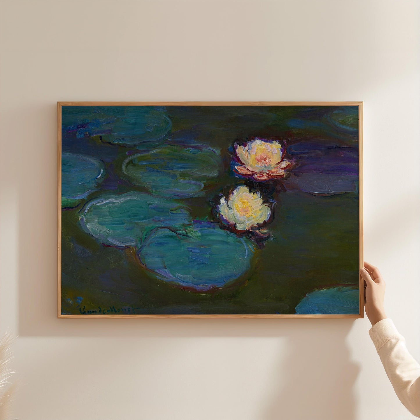 Monet - Water Lilies Print