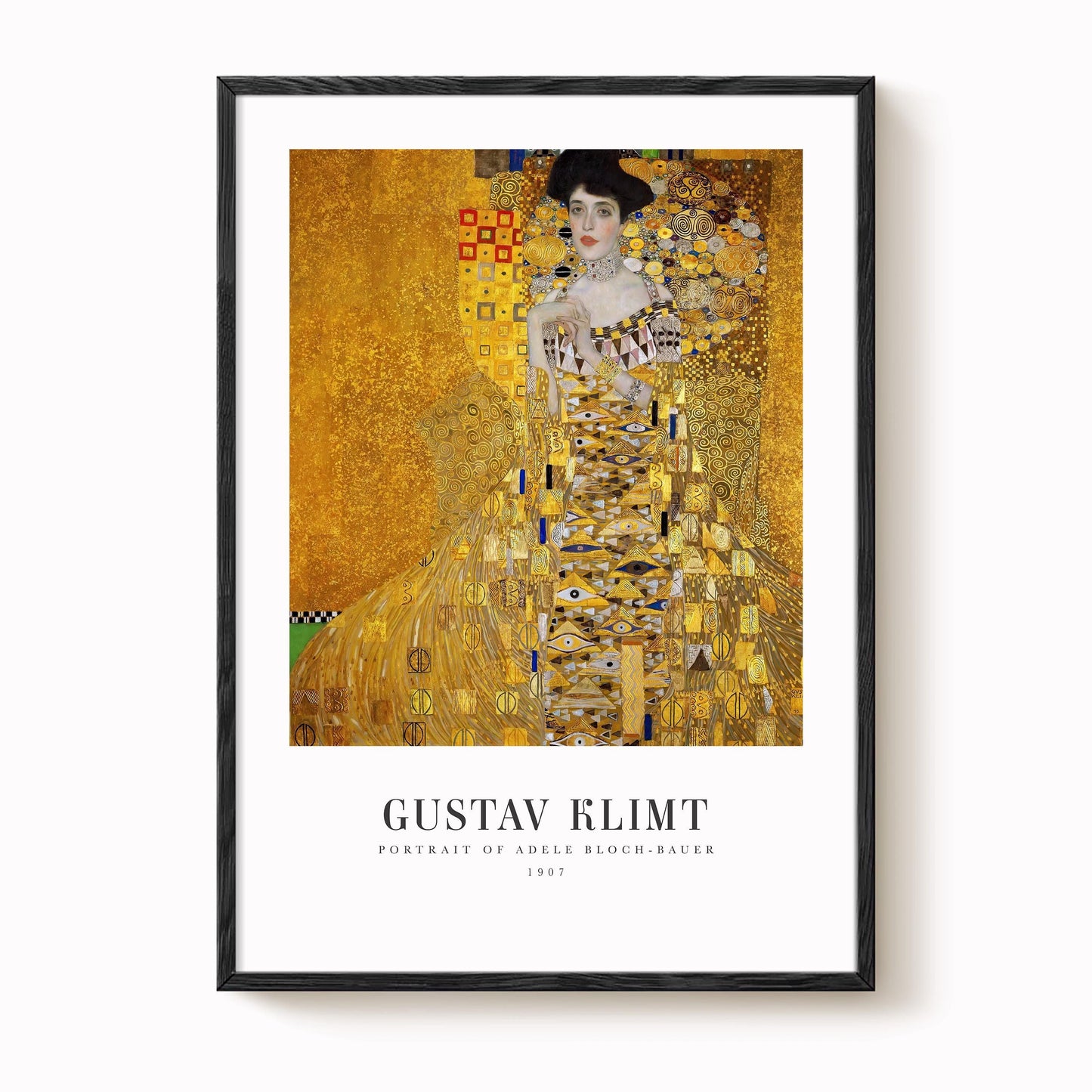 Gustav Klimt - Adele Bloch Bauer Print