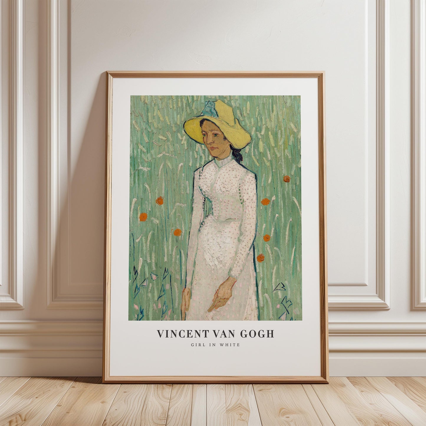 Van Gogh - Girl in White Print