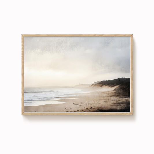 Early Morning Seashore Print