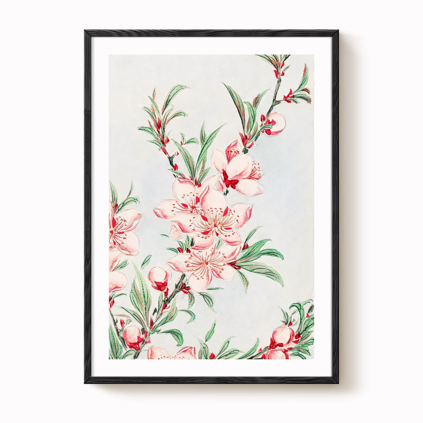 Megata Morikaga - Peach Tree Blossom Print