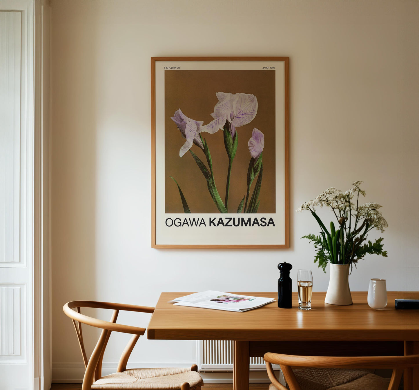Ogawa Kazumasa - Vintage Japanese Iris Print