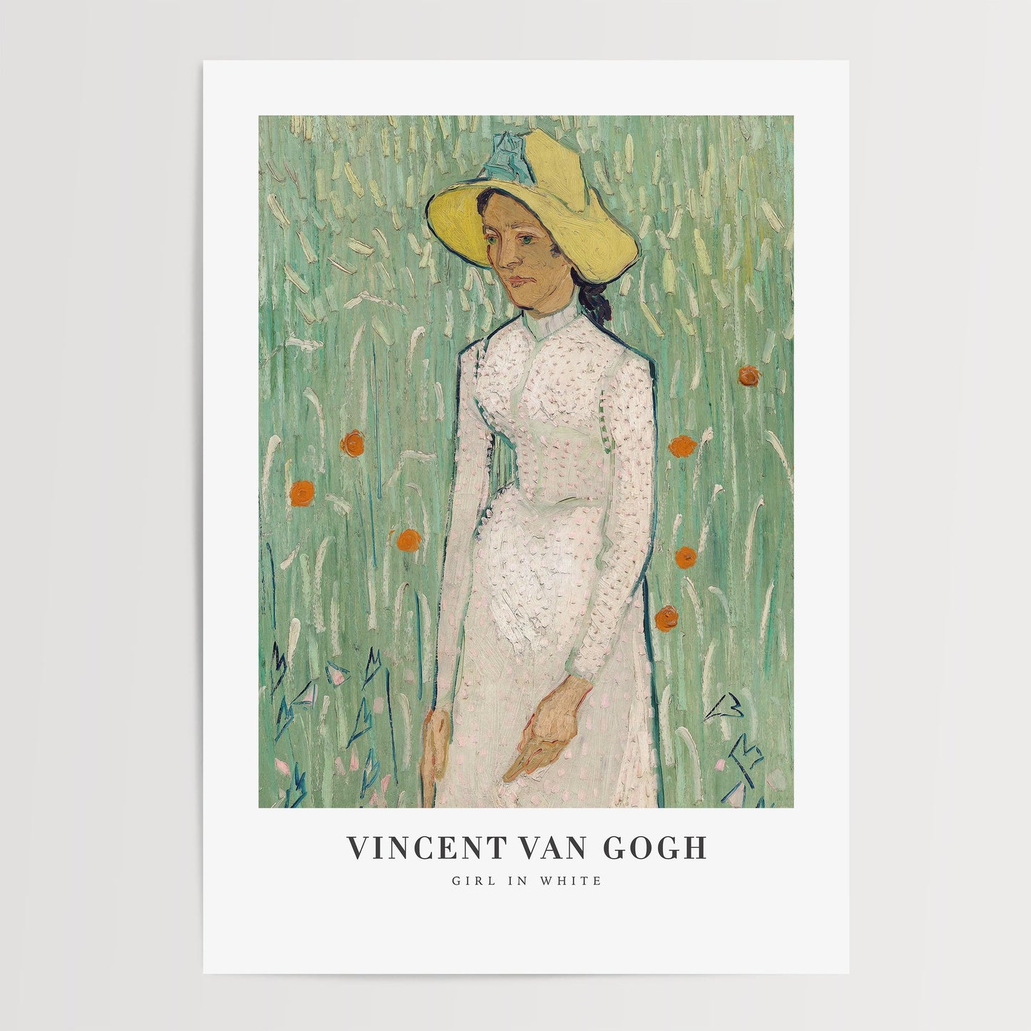 Van Gogh - Girl in White Print