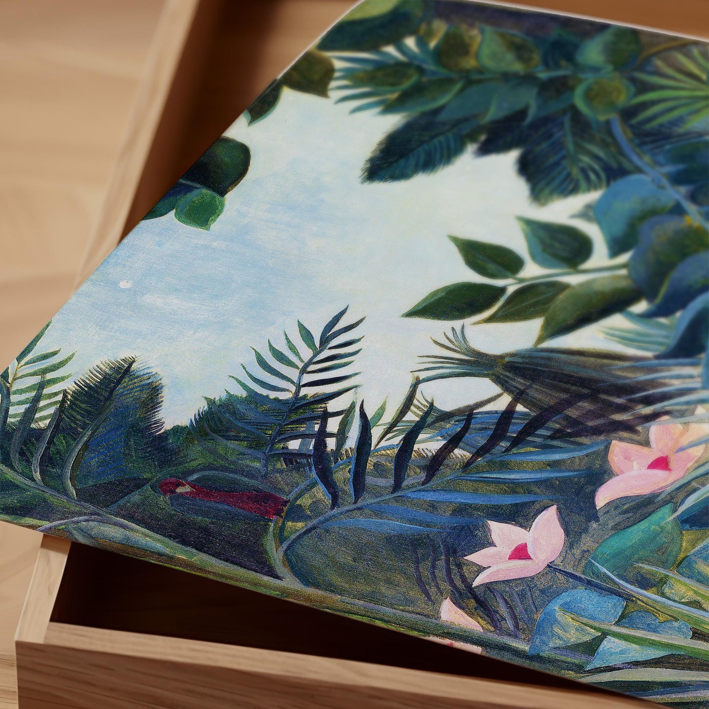 Henri Rousseau - The Equatorial Jungle Print