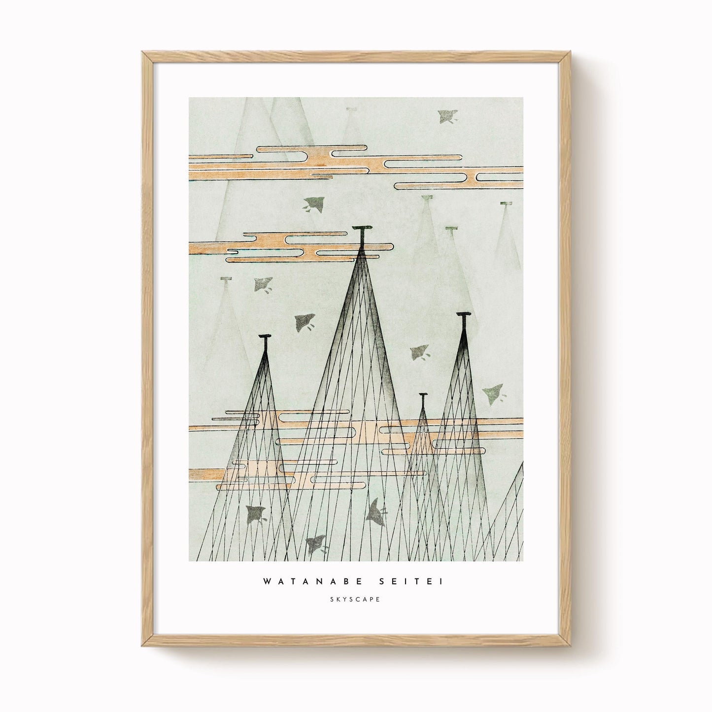 Watanabe Seitei - Skyscape Print