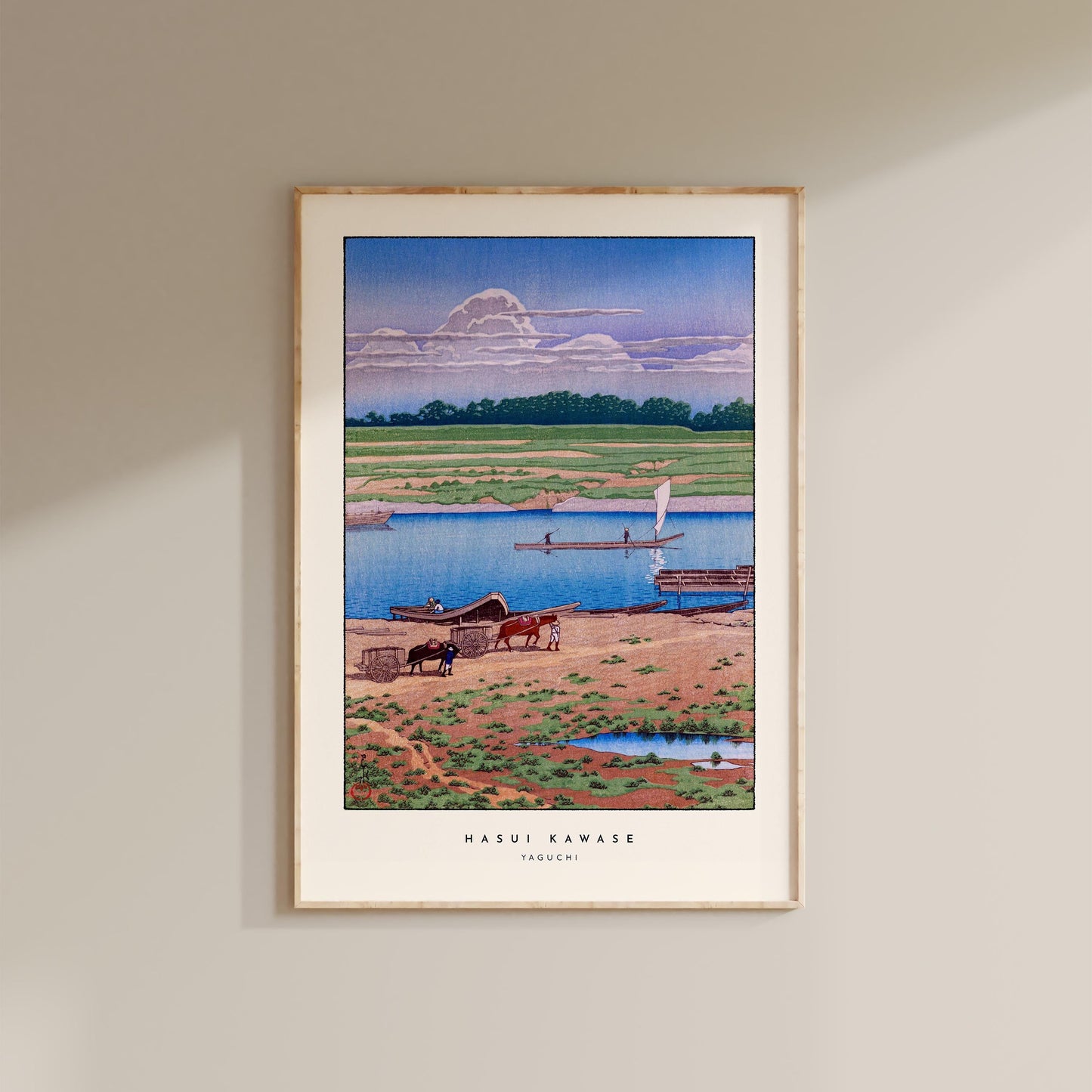 Hasui Kawase - Yaguchi Print