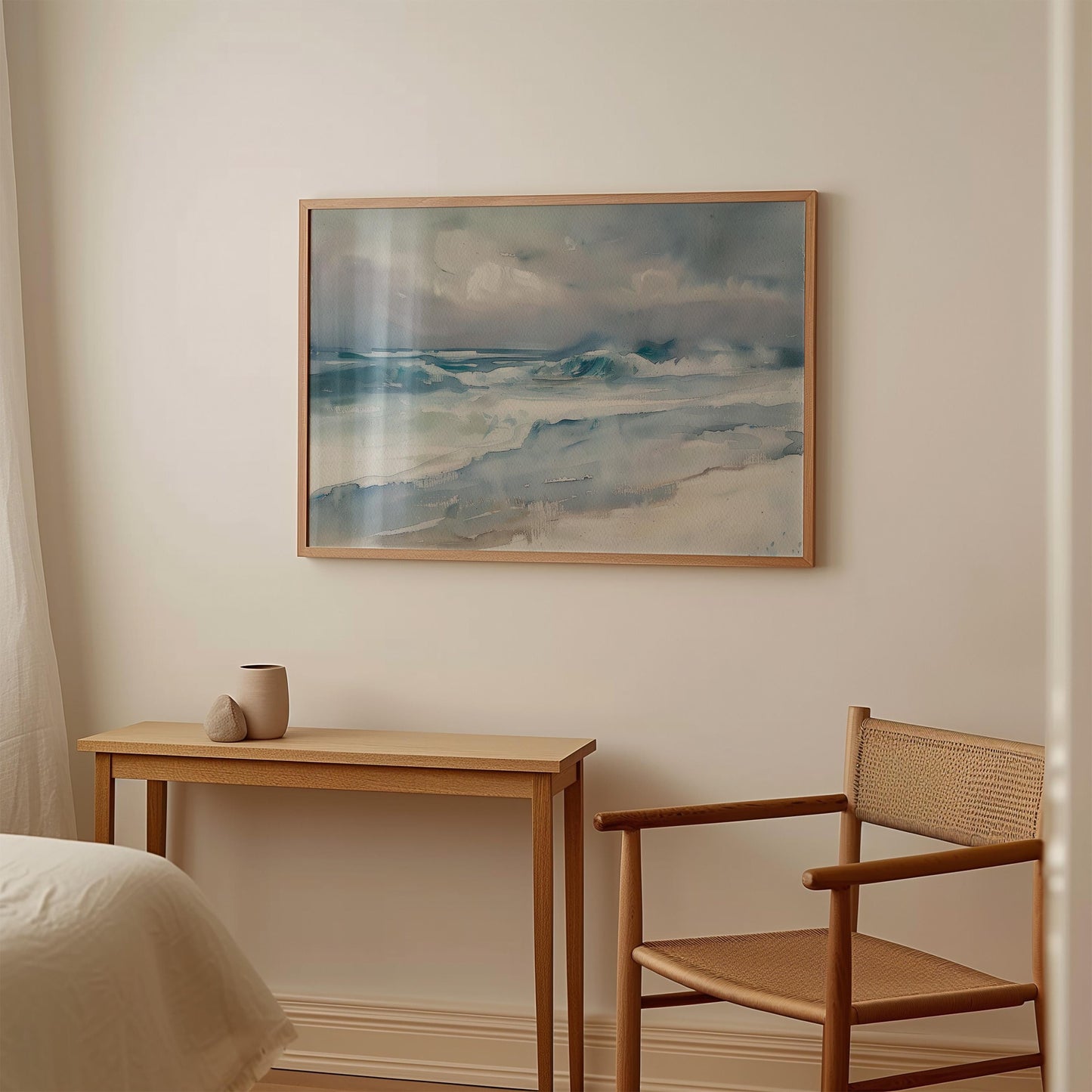 Stormy Seashore Print