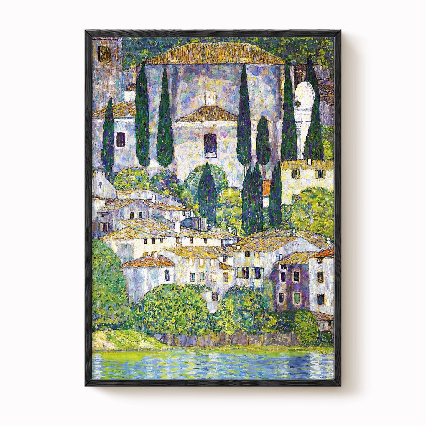 Gustav Klimt - Church in Cassone Print