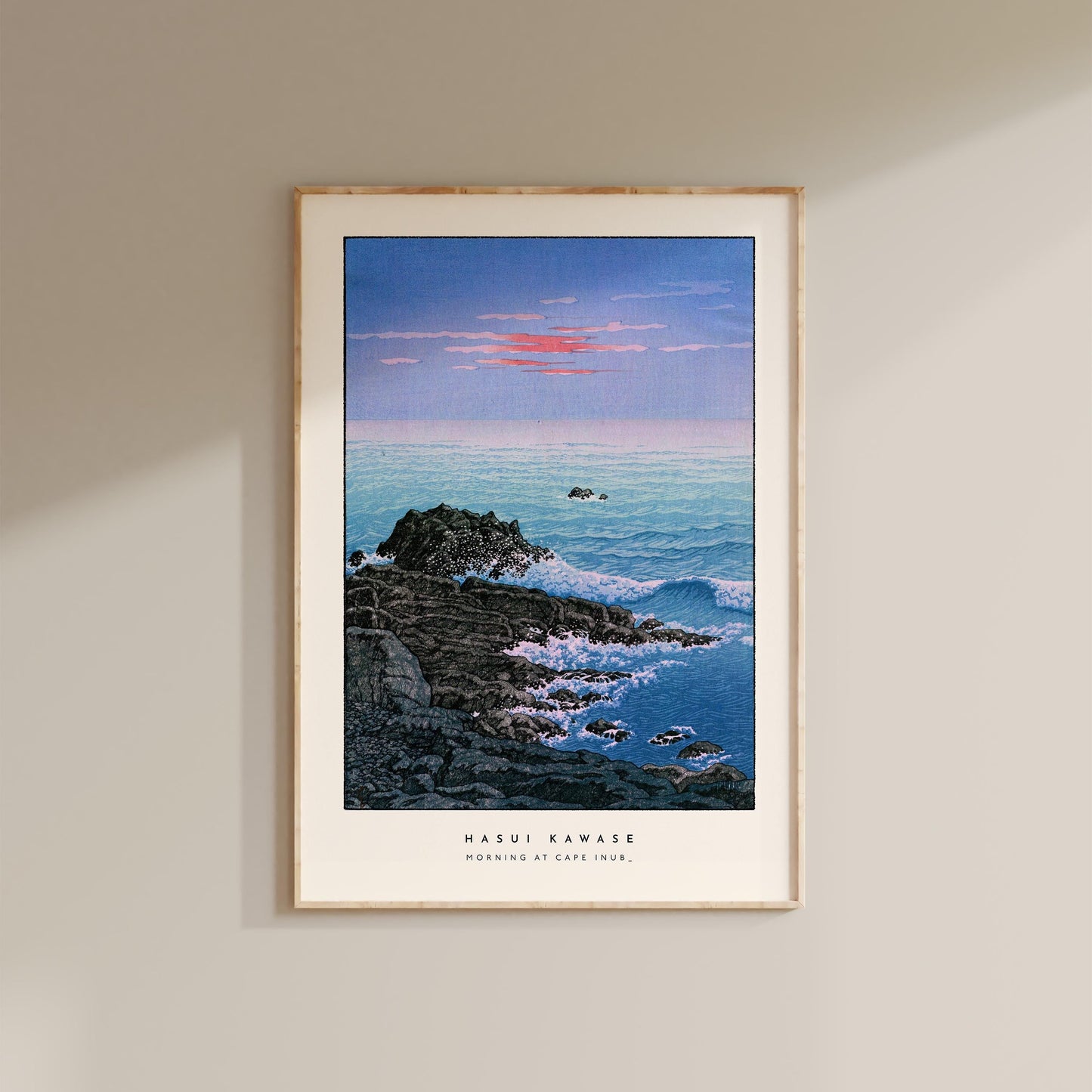 Hasui Kawase - Morning at Cape Inub Print