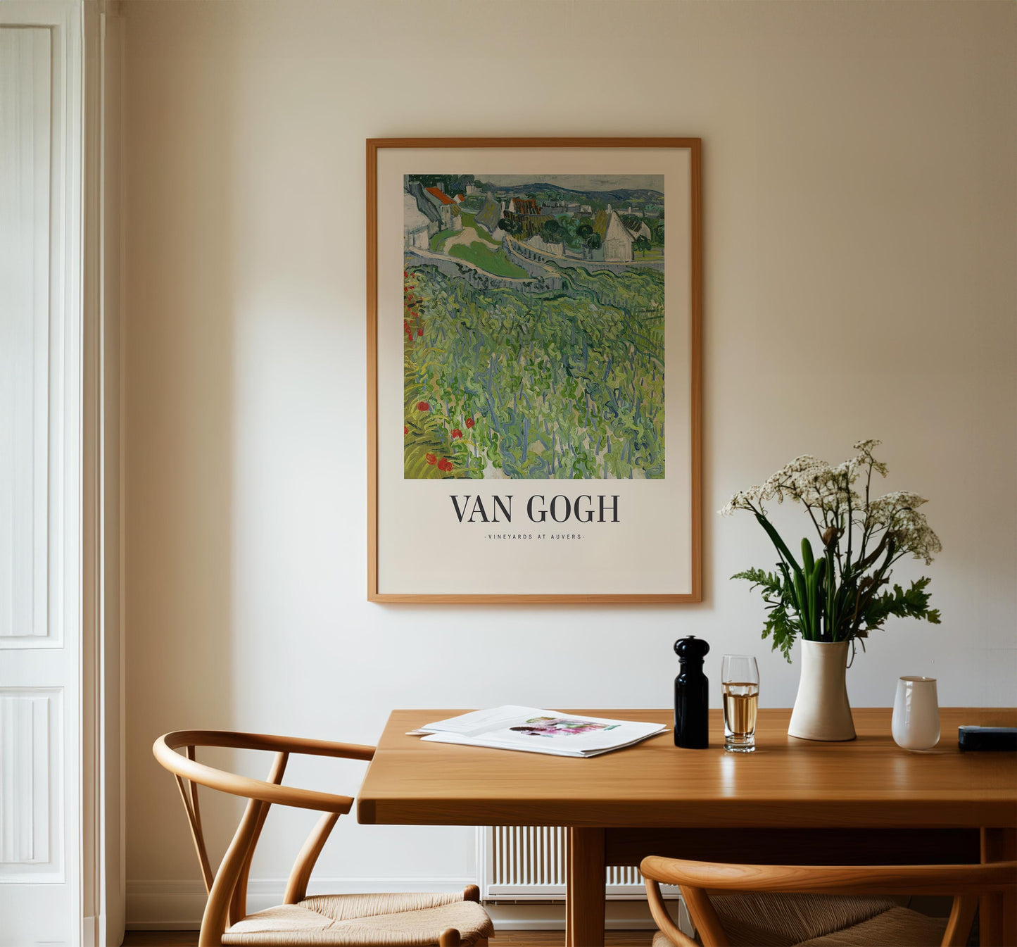 Van Gogh - Vineyards at Auvers Print