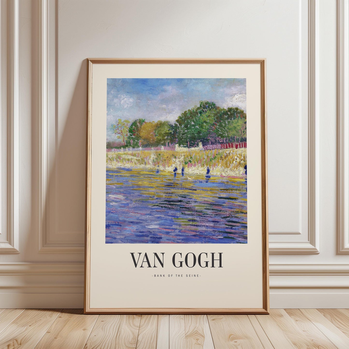 Van Gogh Art - Bank of the Seine Print