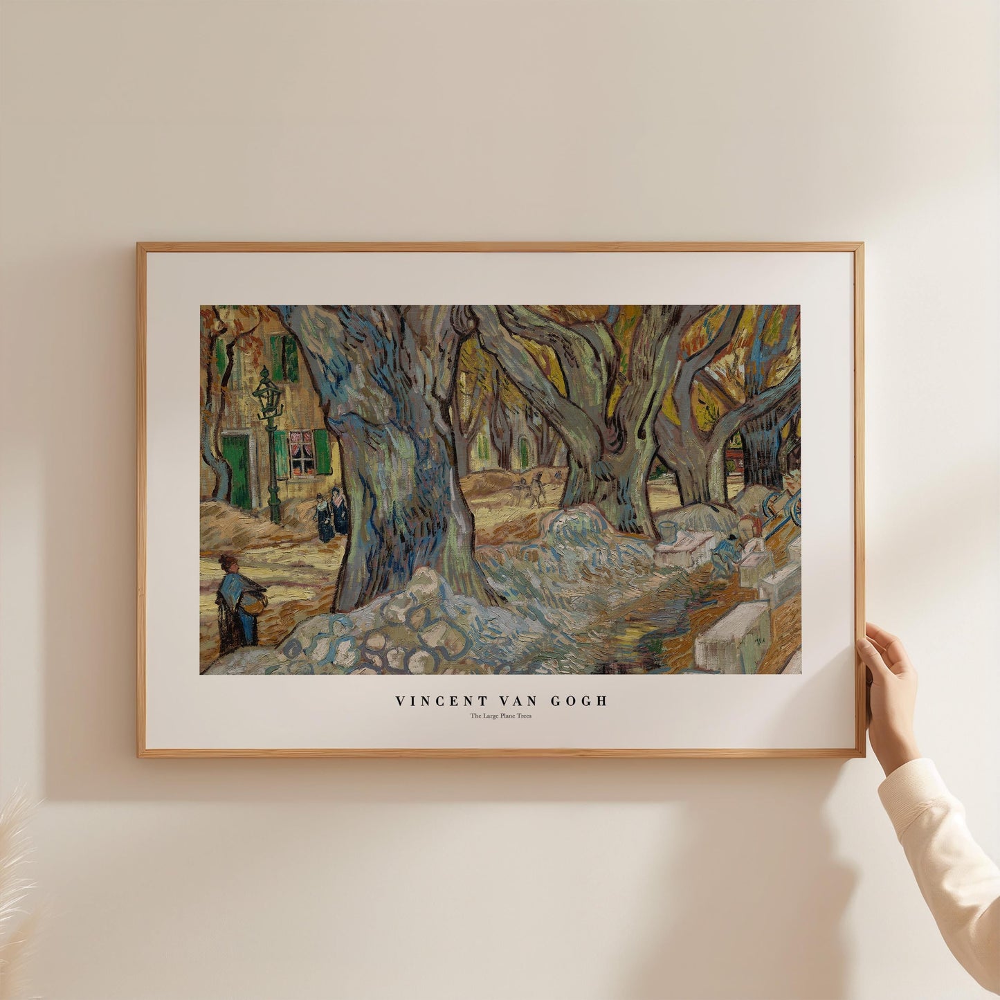 Van Gogh - The Large Plane Trees Print