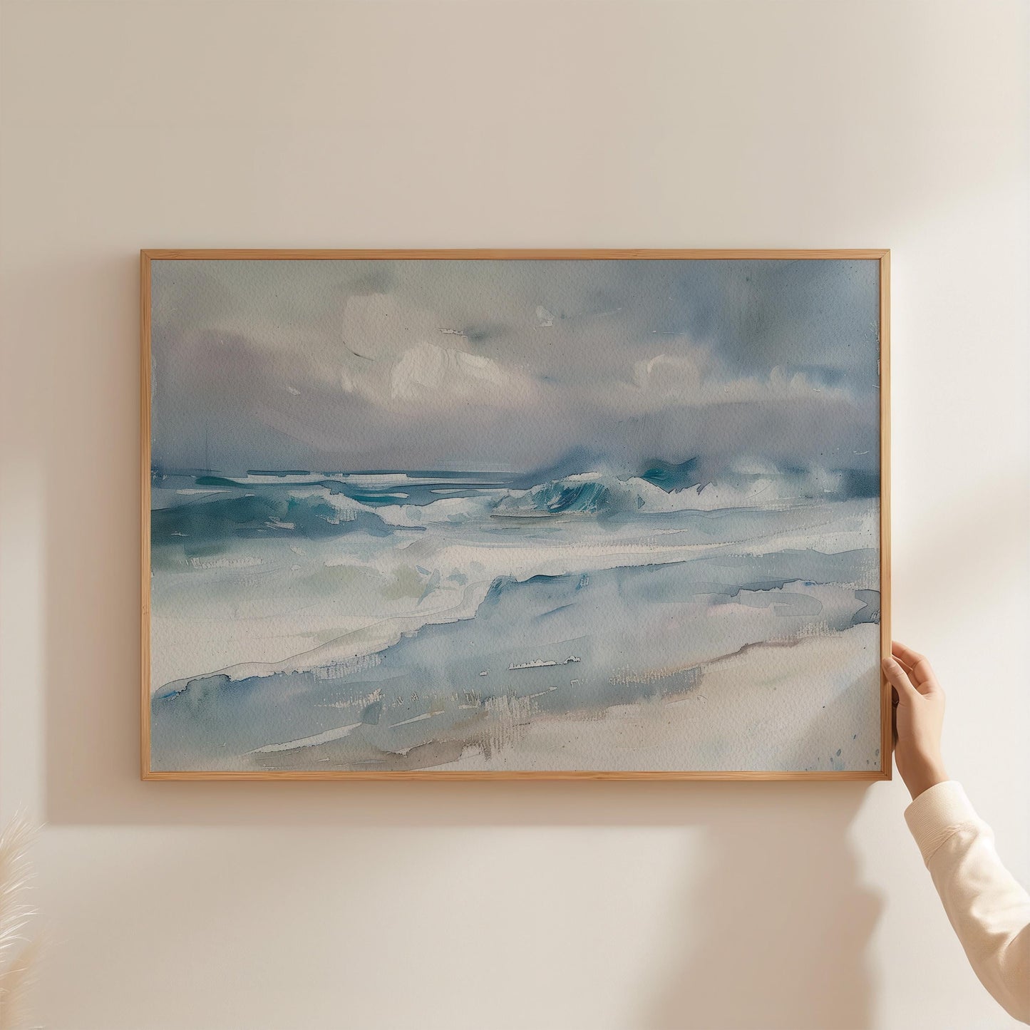 Stormy Seashore Print