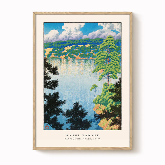 Hasui Kawase - Karasunuma Marsh, Akita Print