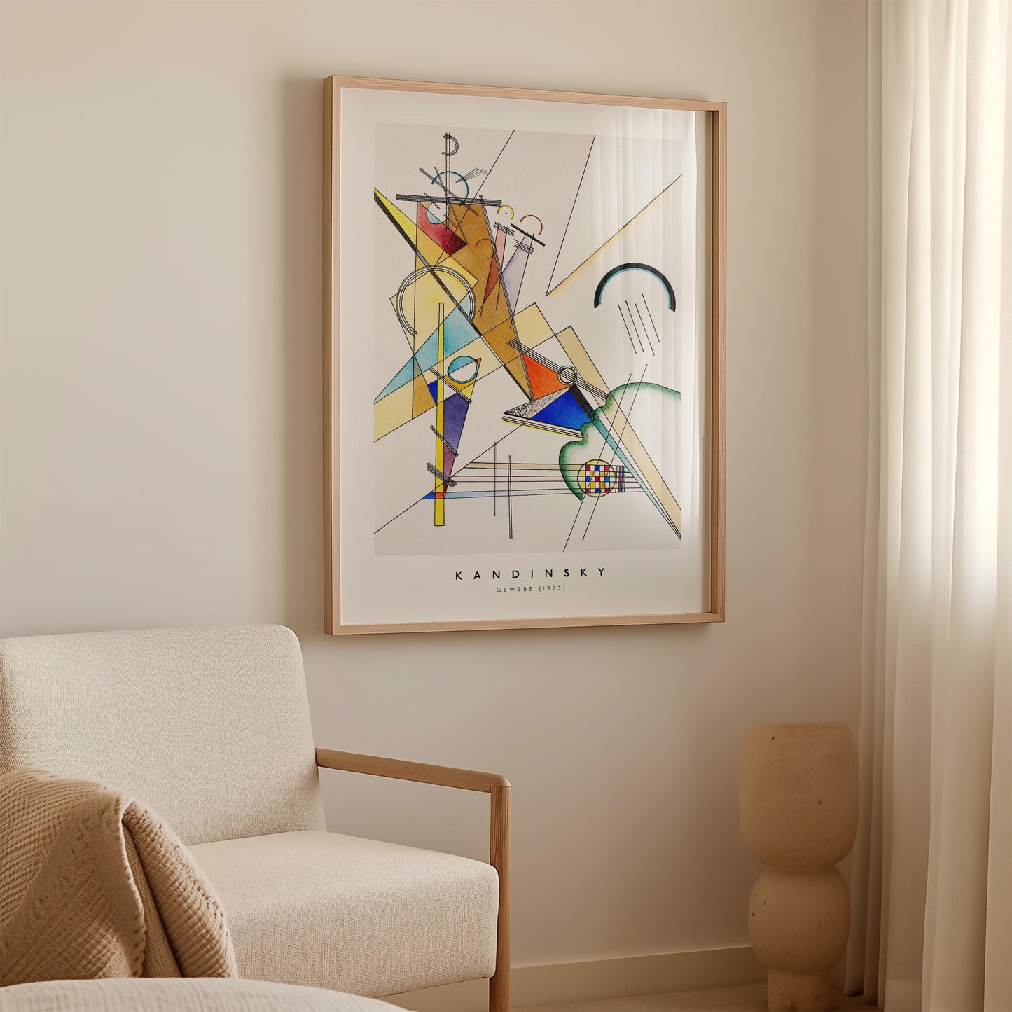 Kandinsky - Gewebe Print