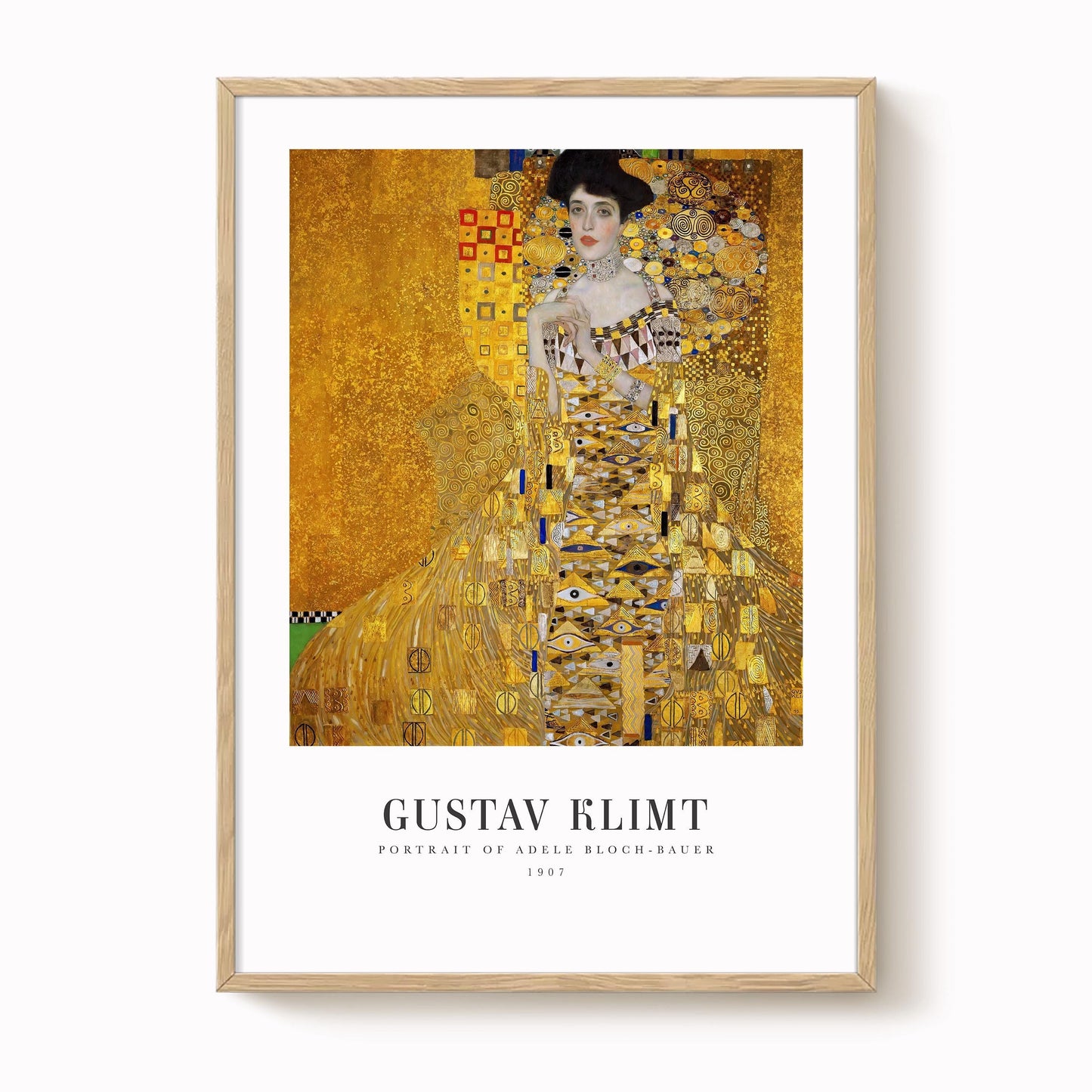 Gustav Klimt - Adele Bloch Bauer Print