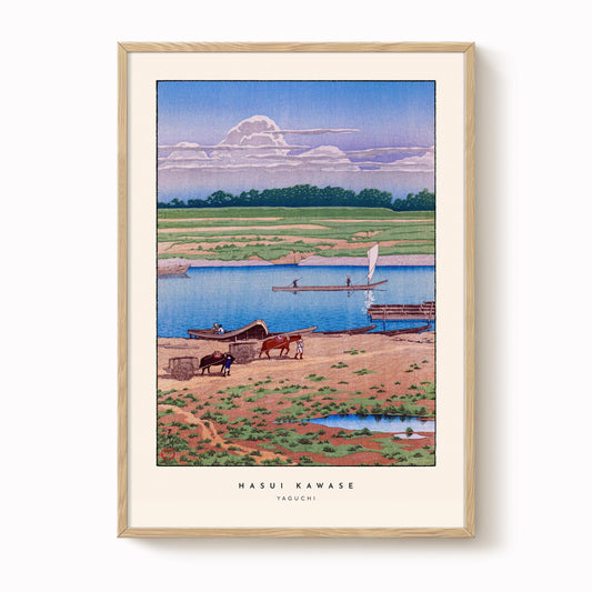 Hasui Kawase - Yaguchi Print