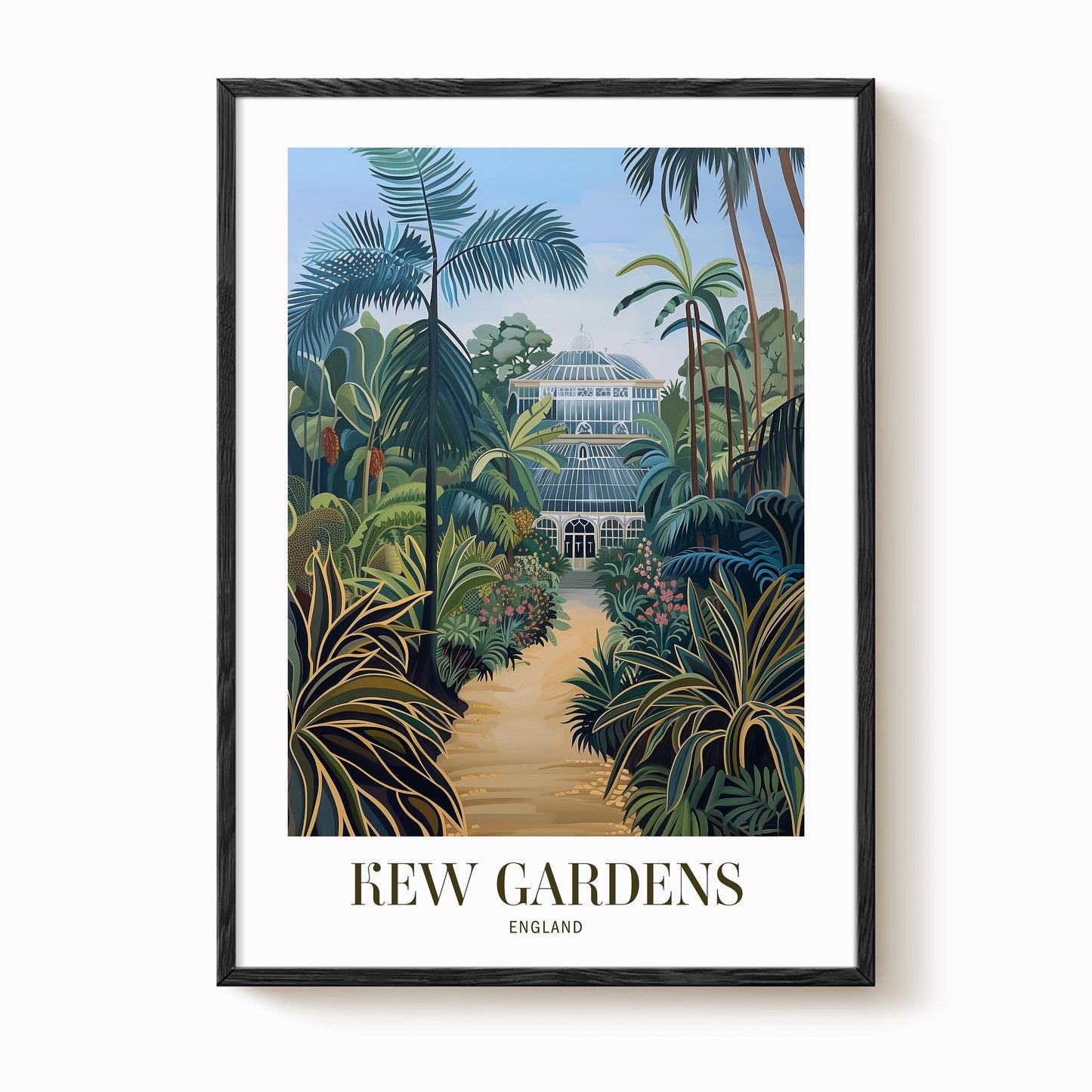 Kew Gardens Art Print