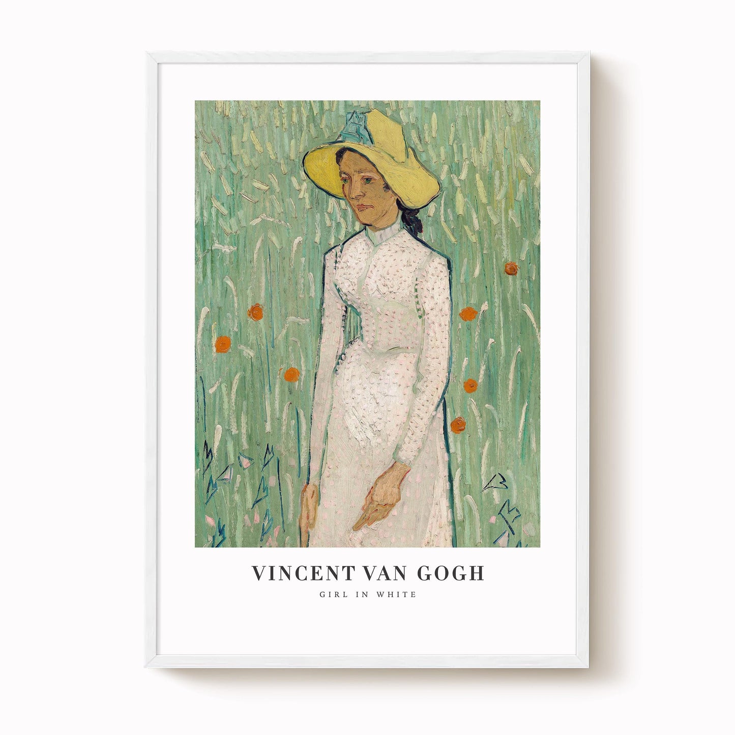 Van Gogh - Girl in White Print
