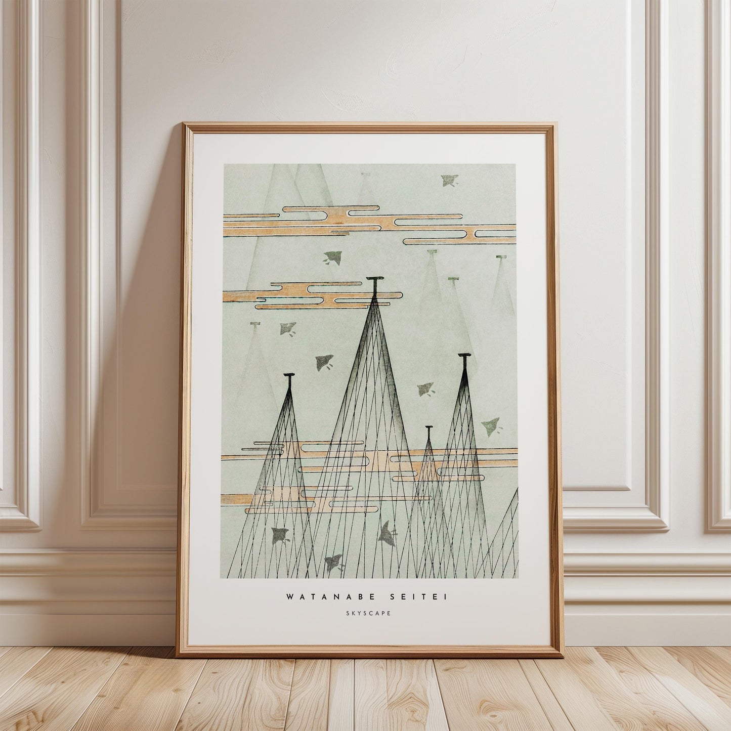 Watanabe Seitei - Skyscape Print