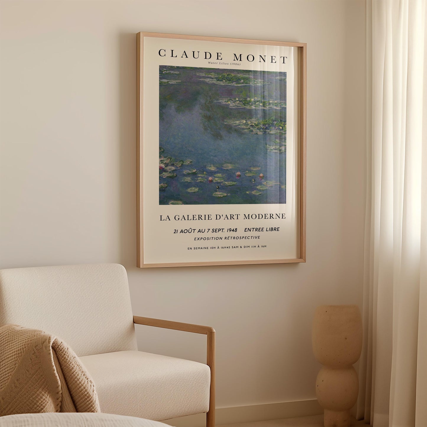 Monet - Water Lilies Print