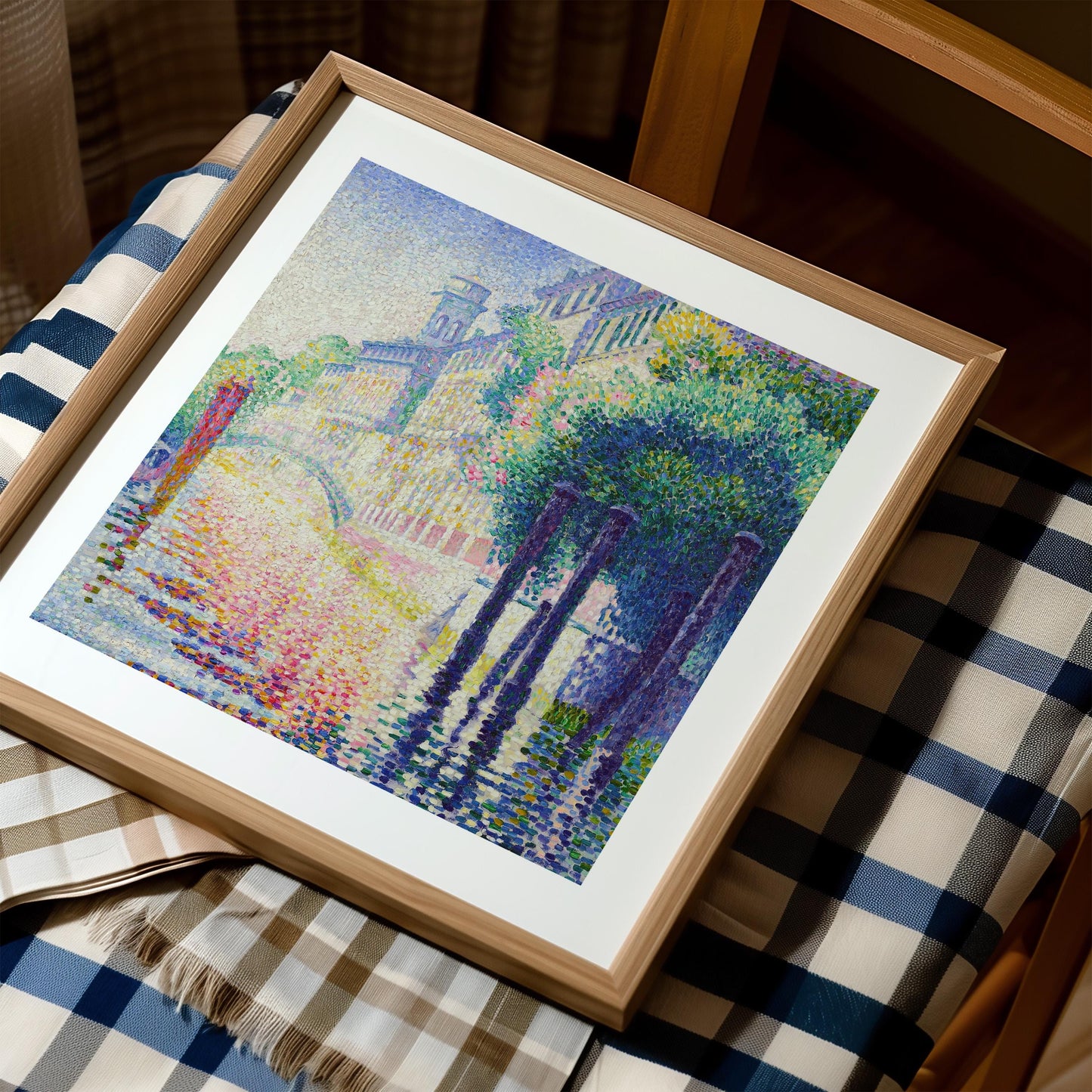 Henri-Edmond Cross - Rio San Trovaso, Venice Art Print