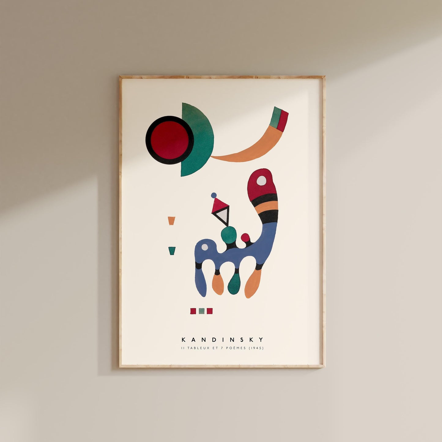 Kandinsky - 11 tableux et 7 Poèmes Print