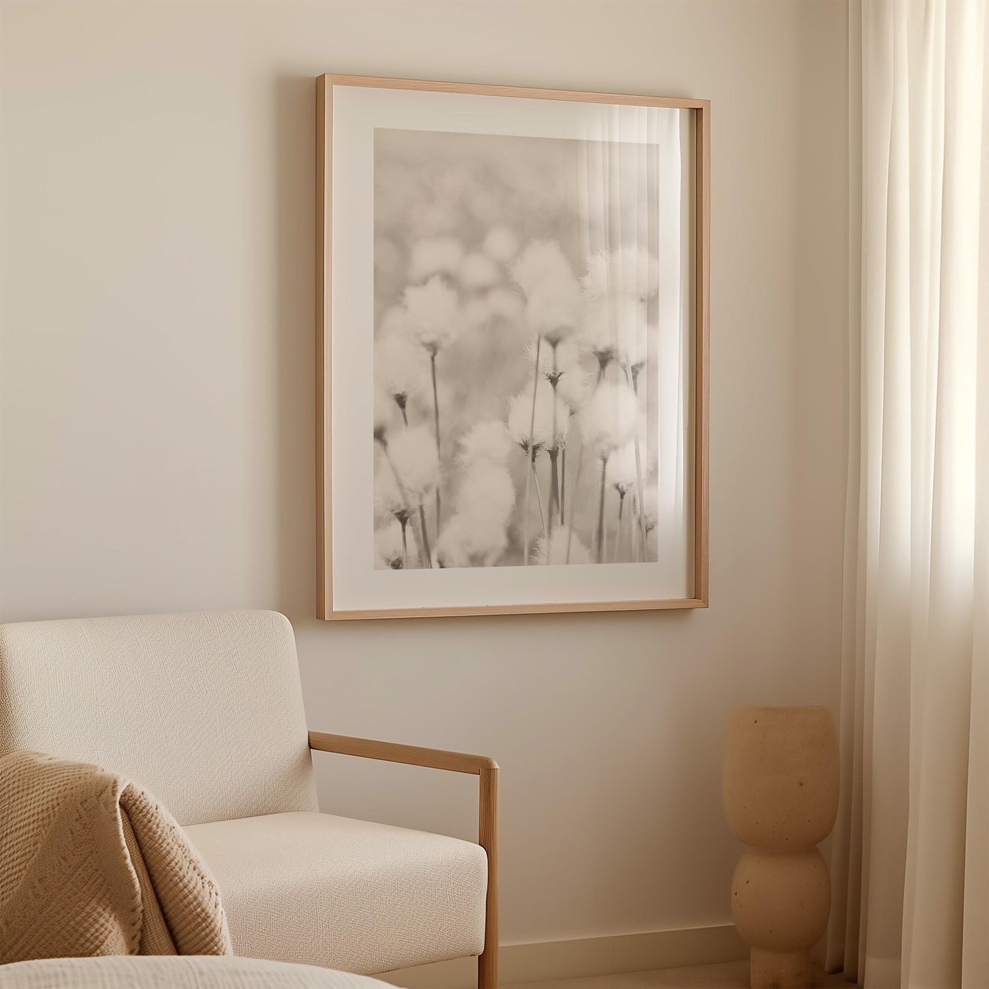 Cotton Grass Art Print