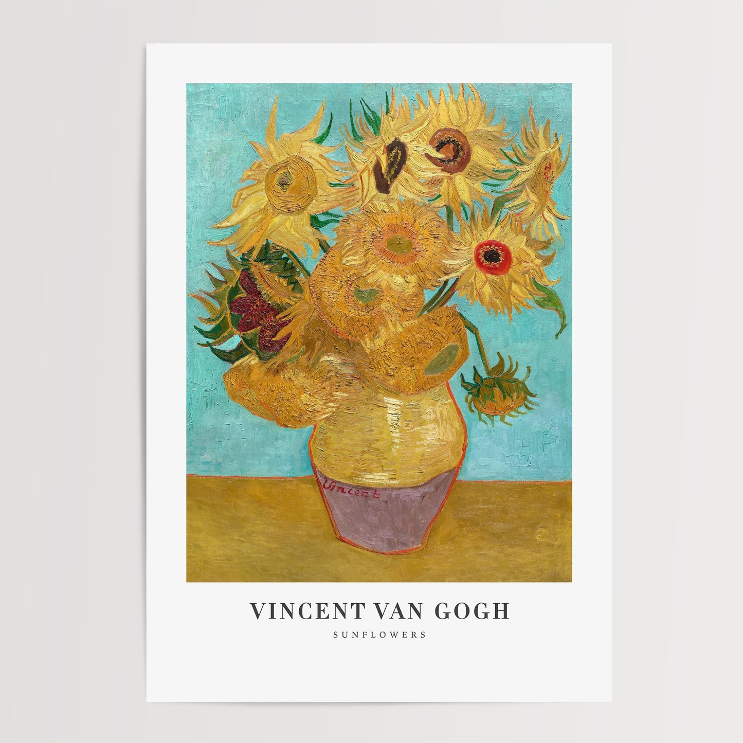 Van Gogh - Sunflowers Art Print