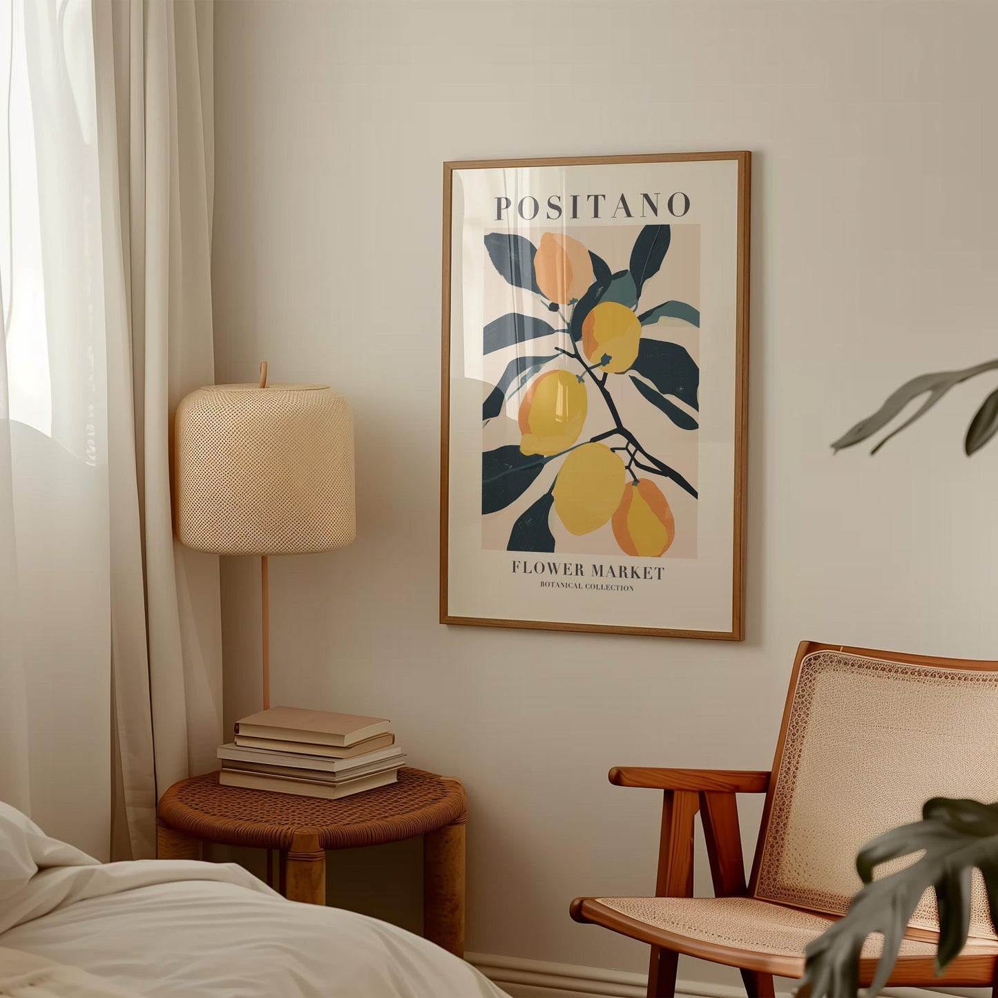 Positano Lemon Print