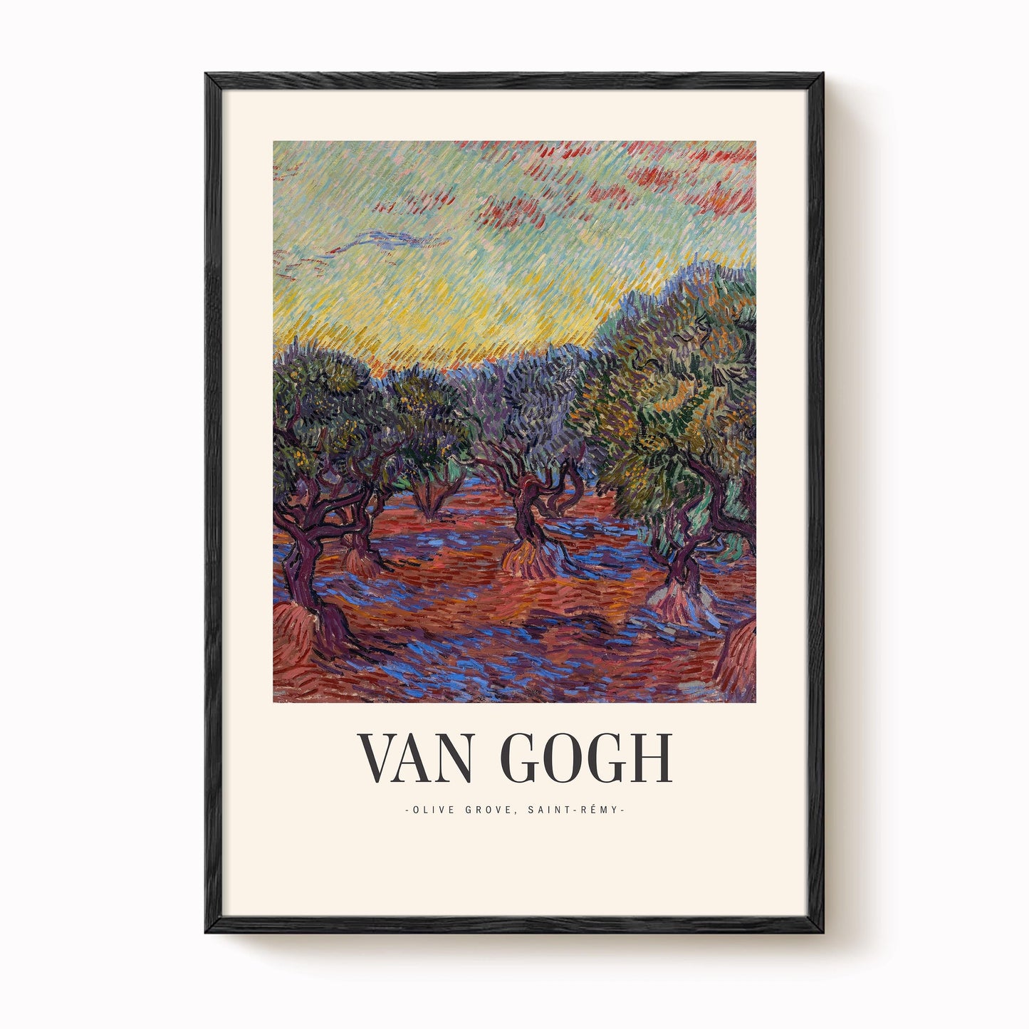 Van Gogh - Olive Trees Print