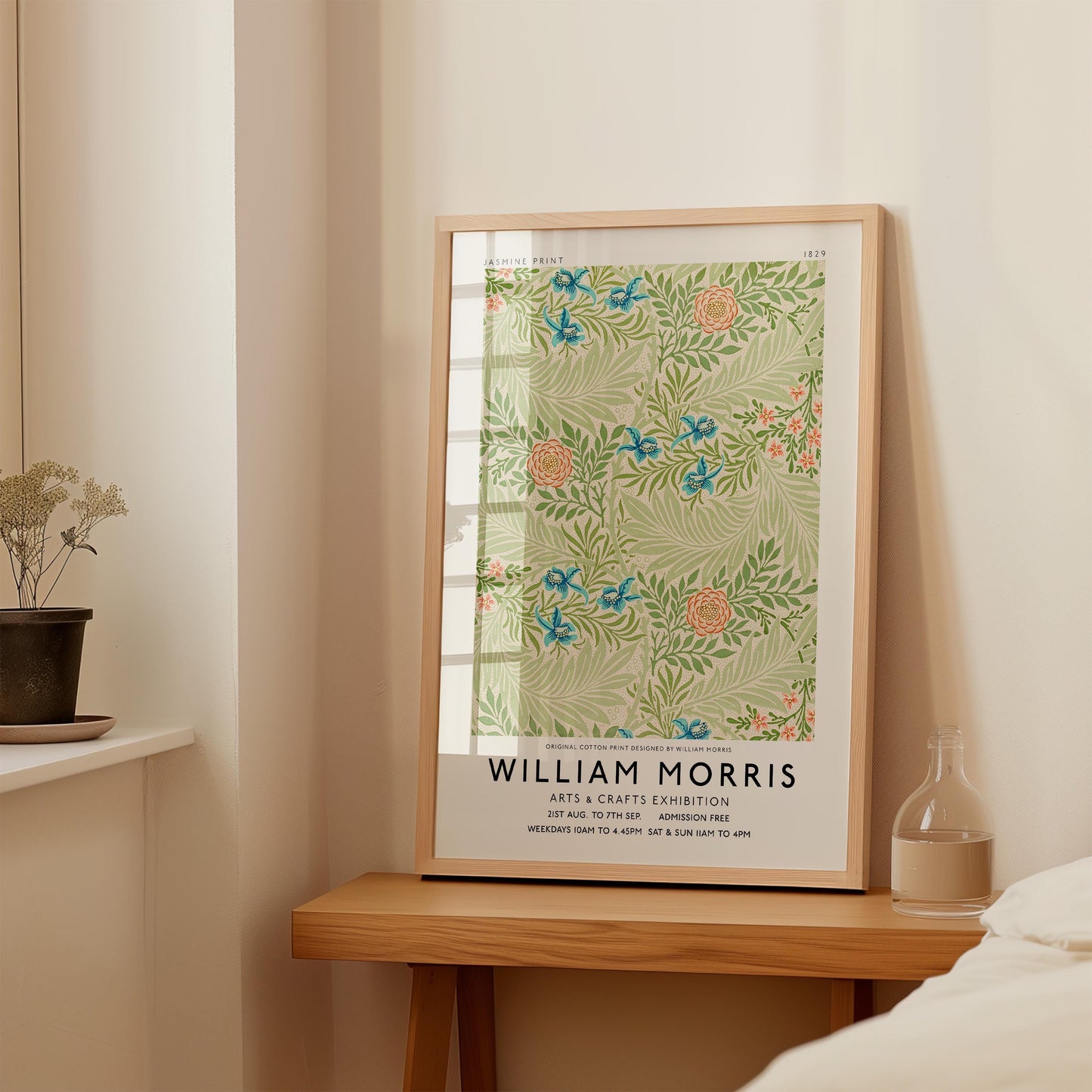 William Morris - Exhibition Poster - Jasmine Print