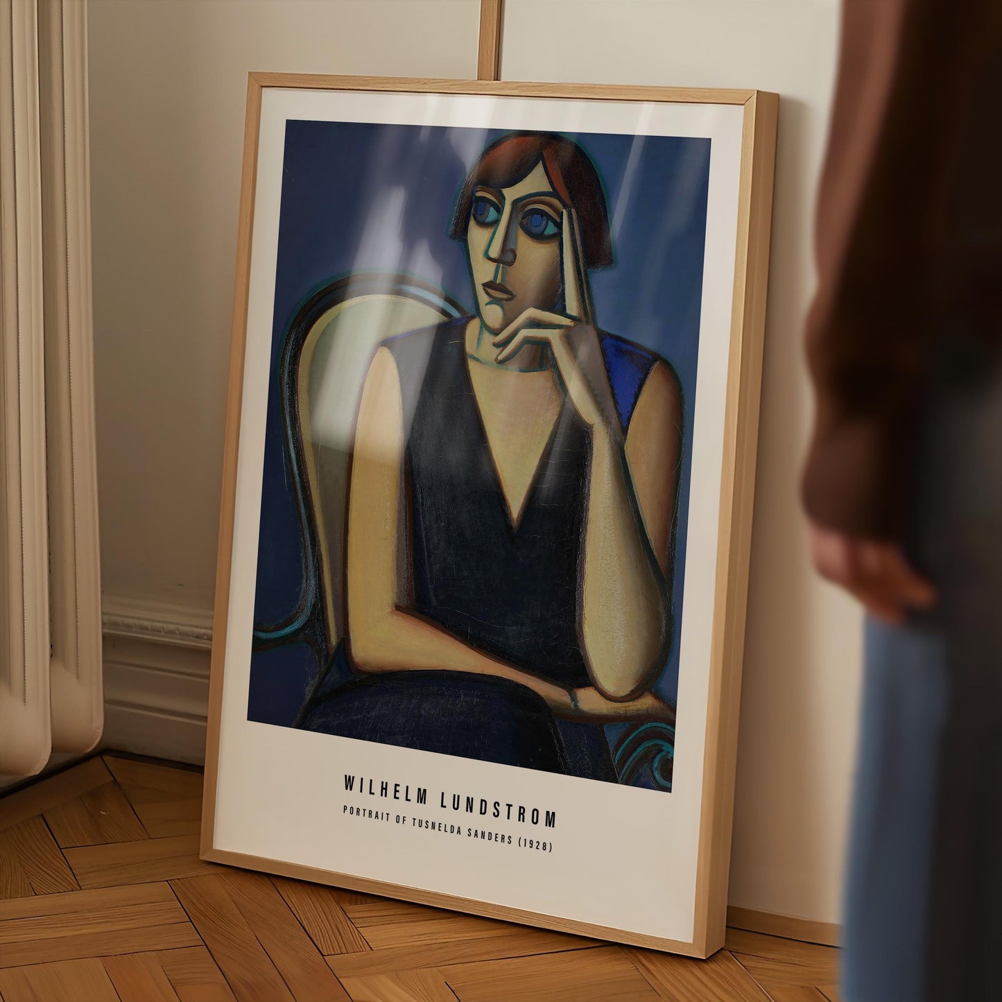 Vilhelm Lundstrøm - Portrait of Tusnelda Sanders Print