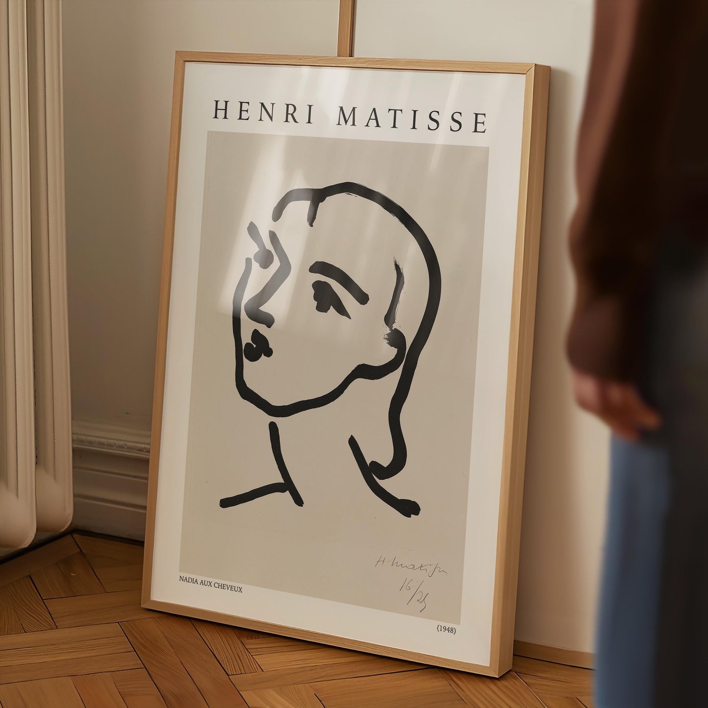 Henri Matisse - Nadia Aux Cheveux Lisses Art Print