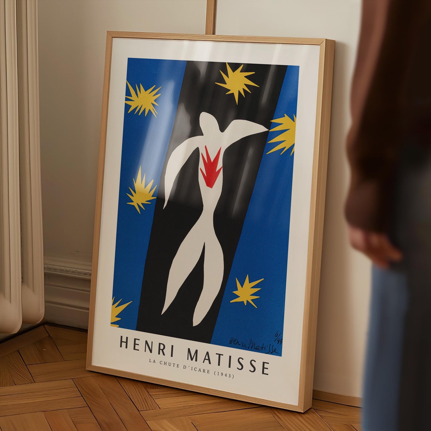 Henri Matisse - La Chute d'Icare (The Fall of Icarus) Art Print
