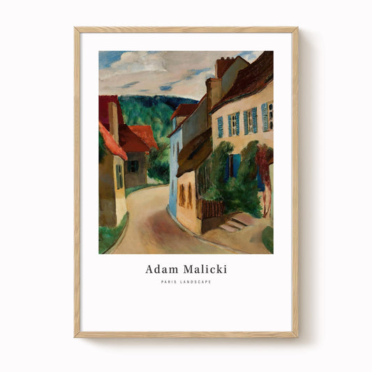Adam Malicki - Paris Landscape Print