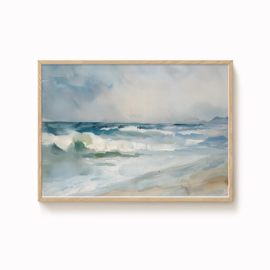 Calming Ocean Print