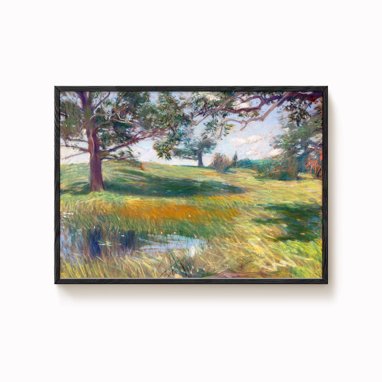 Childe Hassam - Meadows Art Print