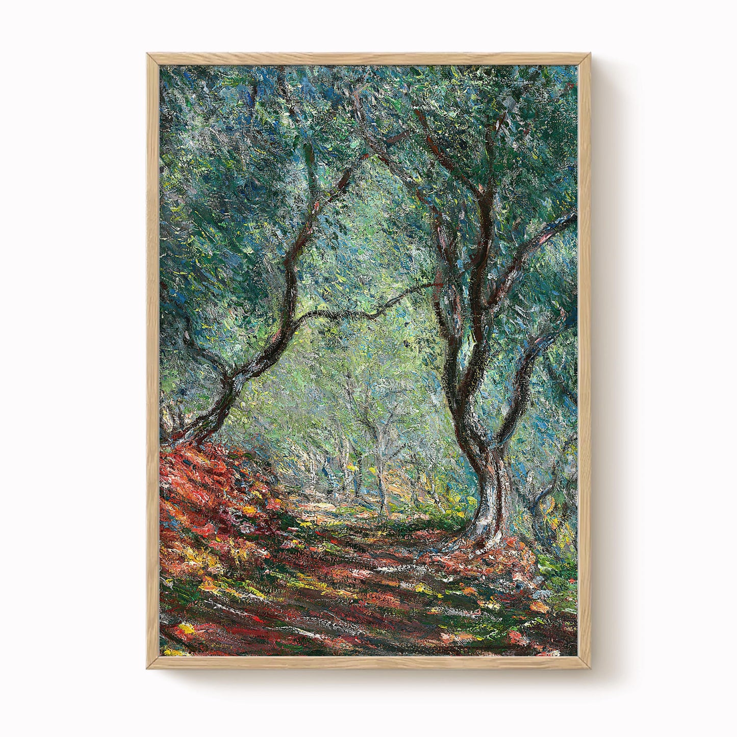 Monet - Olive Trees Print