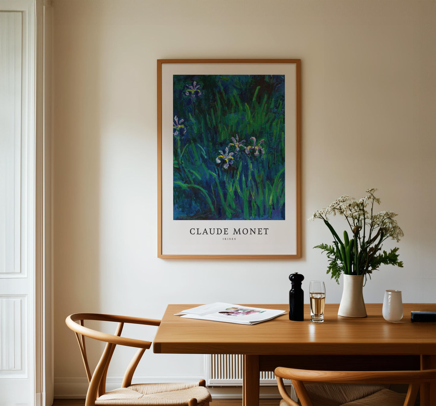 Monet - Irises Print