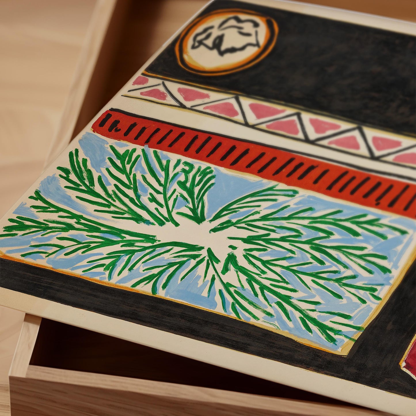 Henri Matisse - Nice, Travail et Joie Print
