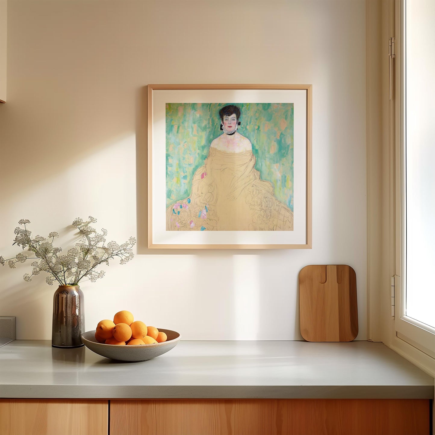 Gustav Klimt - Amalie Zuckerkandl Art Print