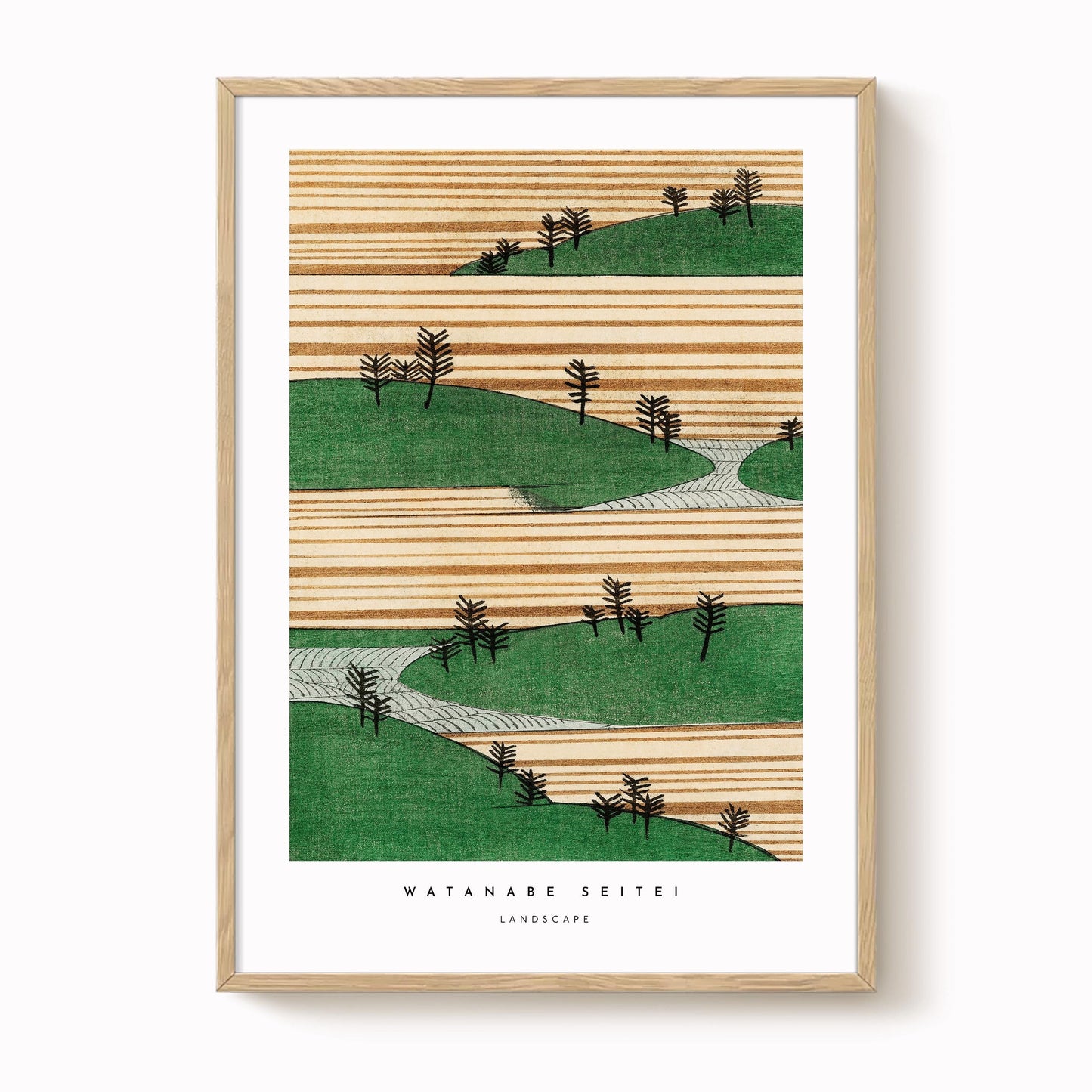 Watanabe Seitei - Landscape Print