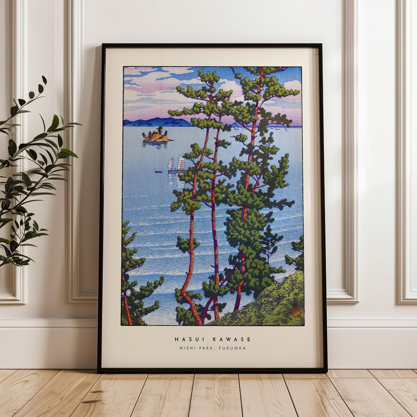 Hasui Kawase - Nishi Park At Fukuoka Print