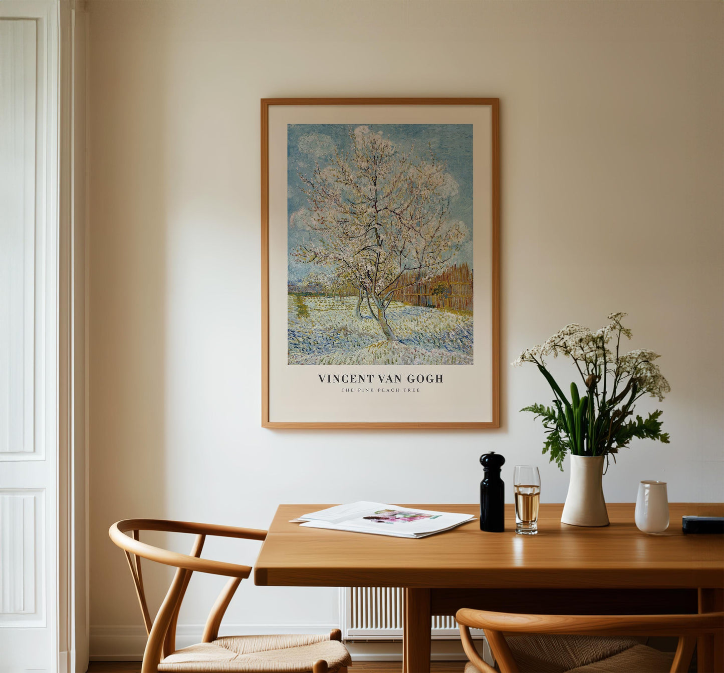Van Gogh - The Pink Peach Tree Print