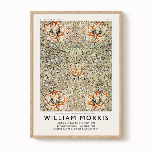 William Morris - Honeysuckle Print