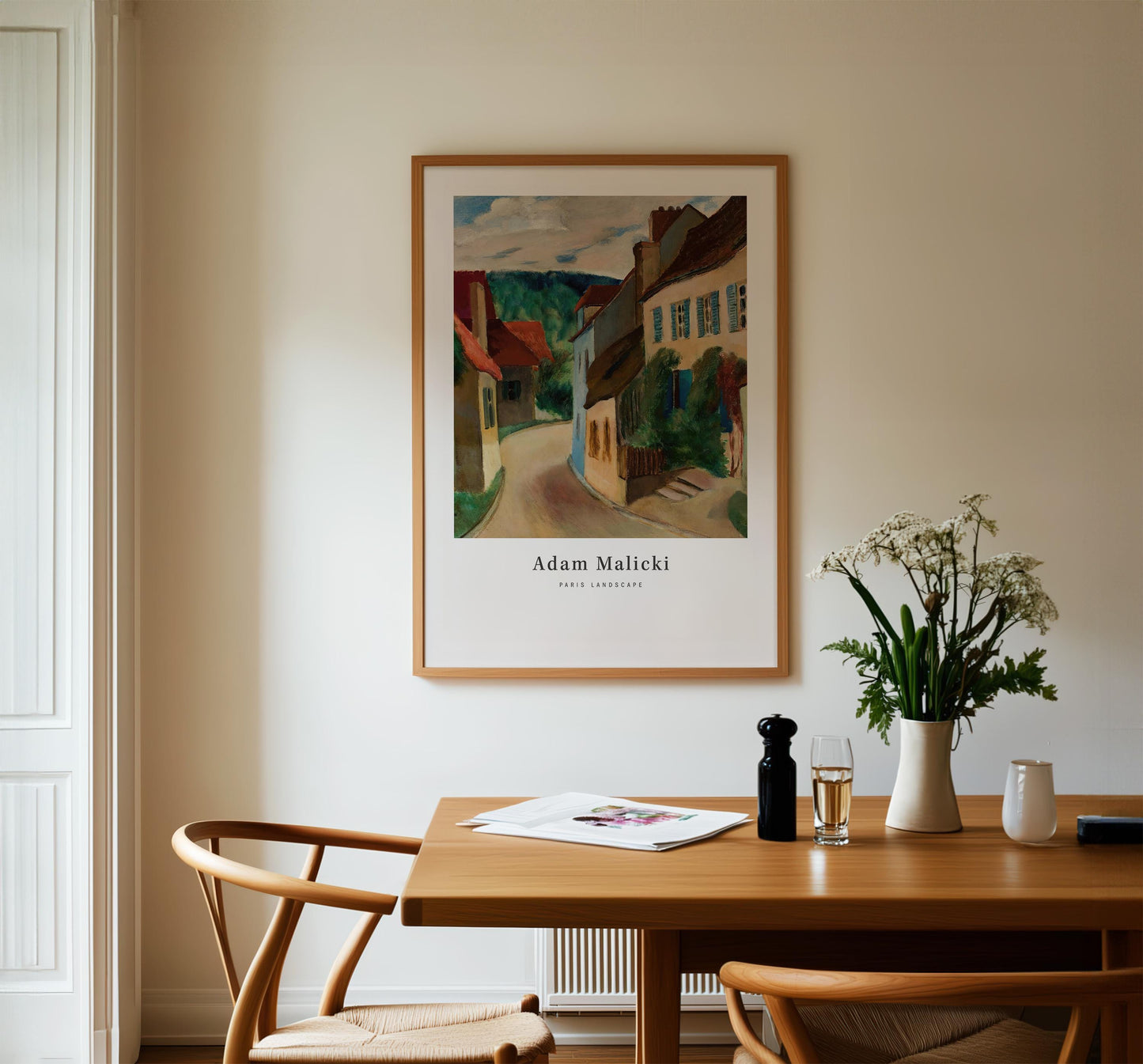 Adam Malicki - Paris Landscape Print